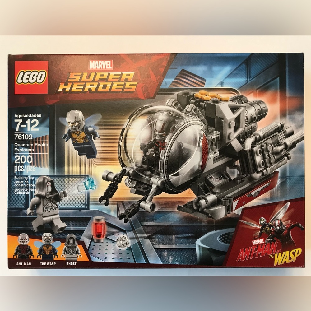 Lego Marvel Super Heroes Ant-Man Quantum Realm Explorers 76109 - New